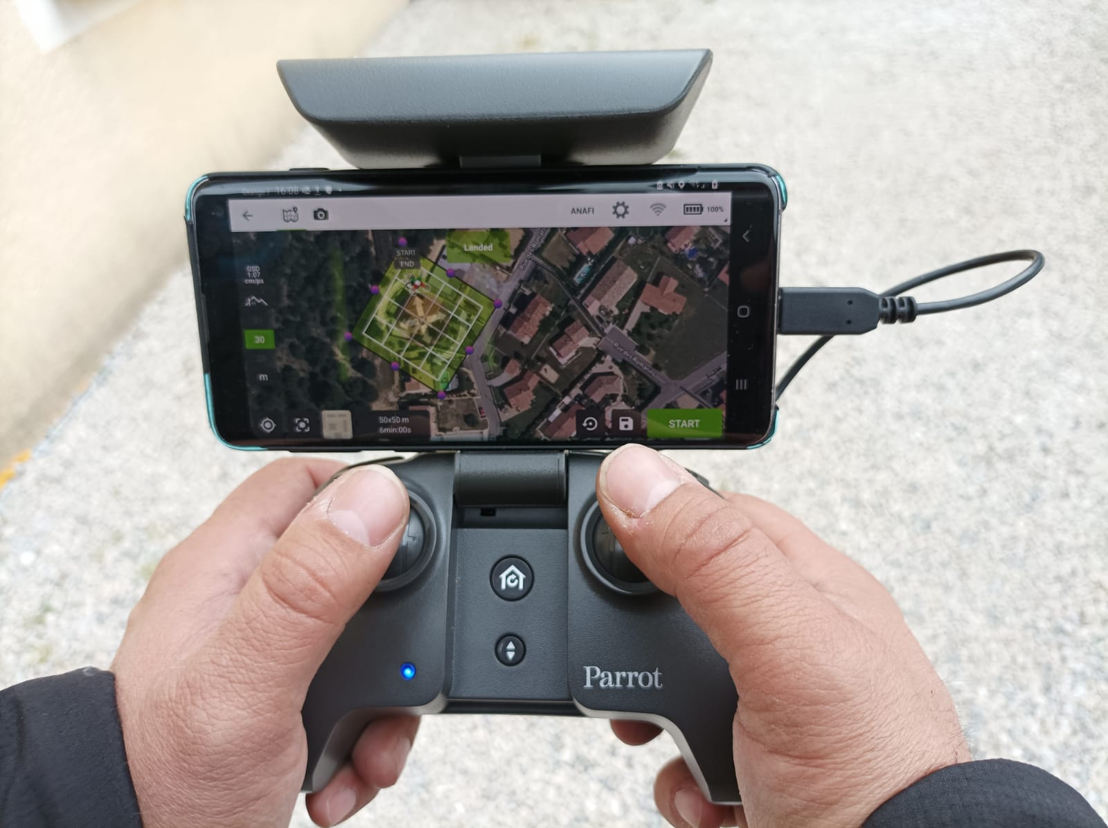 toitures par drone releves et inspection - MGF Consulting